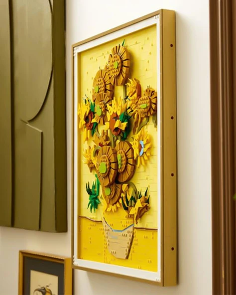 Lego Art Vincent van Gogh Ayçiçekleri 31215 - Resim 4