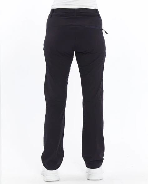 Mapamyumco Quick Dry Kadın Trekking Pantolon-SİYAH - Resim 11