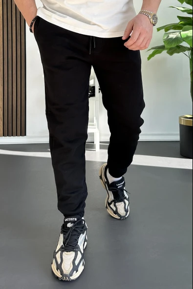 Erkek Fit Kesim Eşofman Altı Siyah Edw229 ürün görseli