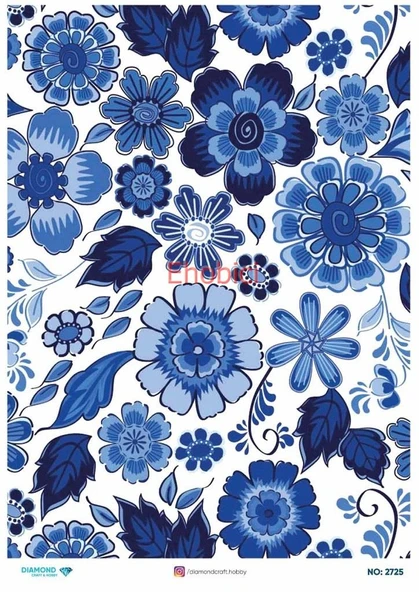 Diamond Pirinç Dekopaj Kağıdı - 2725 ürün görseli