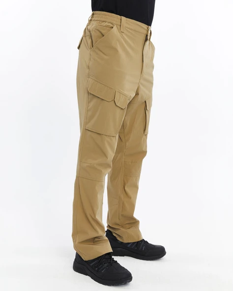 Mapamyumco Quick Dry Cargo Trekking Erkek Pantolon-BEJ - Resim 3