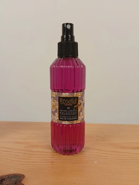 ROSELLA SEVDA ÇİÇEĞİ KREM PARFÜMLÜ SPREY KOLONYA 200 ML ürün görseli