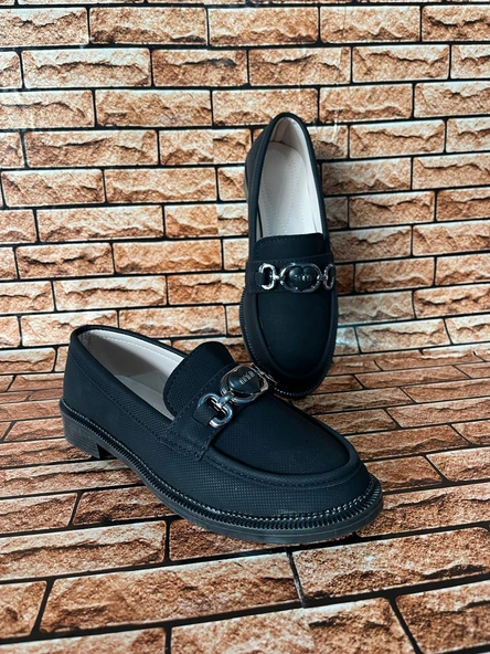 MEVSİMLİK TOKALI KADIN BABET KAYMAZ TABAN - Resim 2