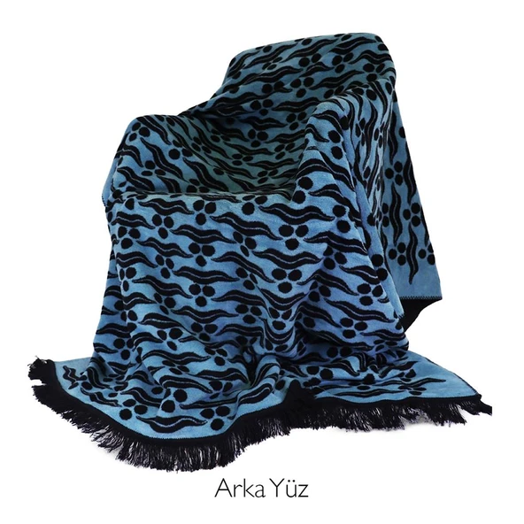 Bigghome Osmanlı  Çift Kişilik Battaniye 200 x 220 cm - Resim 8