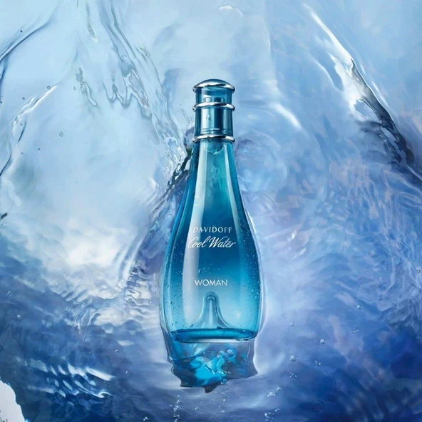 Davidoff Cool Water Woman EDT 200 ml Kadın Parfümü - Resim 6