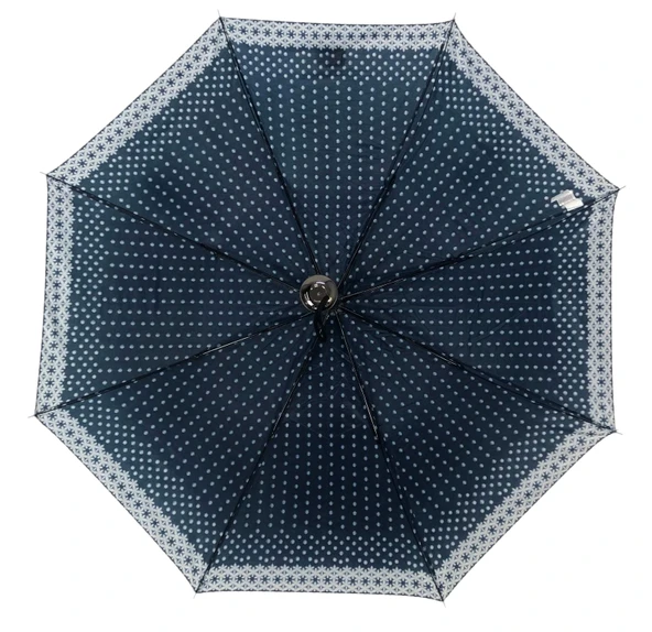 Otomatik Açılır 8 Telli 2 Katlamalı Kadın Şemsiyesi Rüzgara Dayanıklı Kırılmaz Portatif CV26L10 - 3