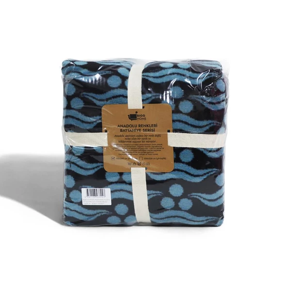 Bigghome Osmanlı Tek Kişilik Battaniye 150 x 200 cm - 6