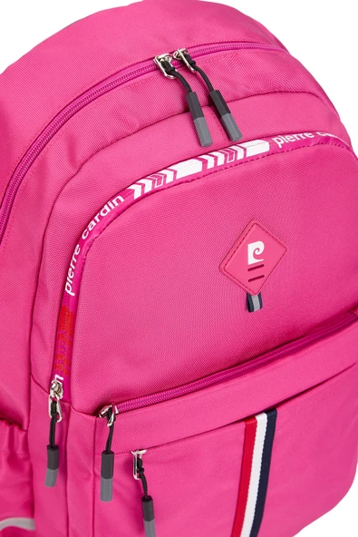 Pierre Cardin Okul Sırt Çantası Fuşya 07Pct180011-Fs - Resim 4