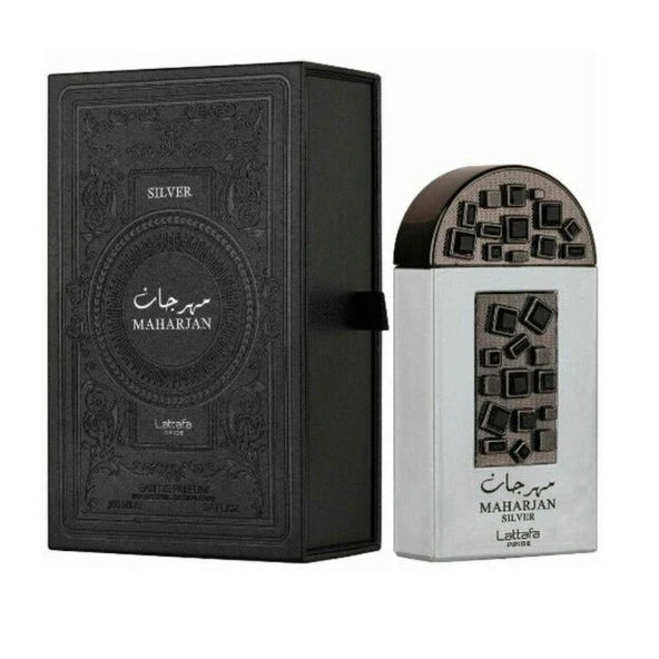 Lattafa Maharjan Silver EDP 100 ml Unisex Parfüm - Resim 4