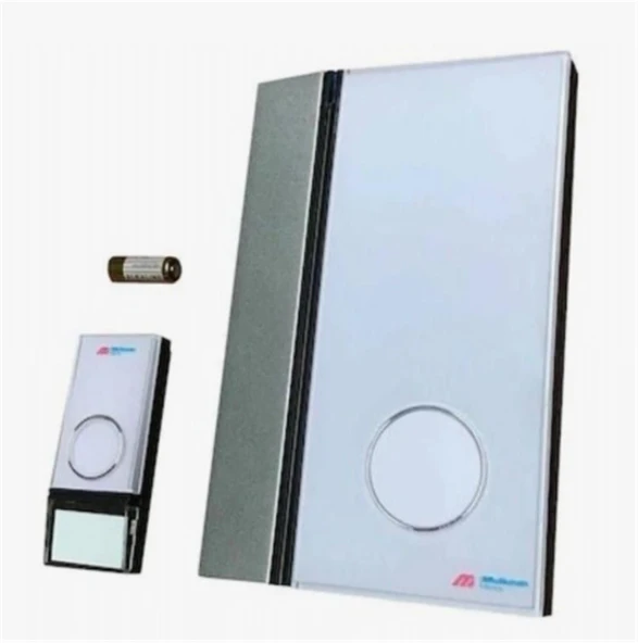 Mutlusan WA-628 KAPI ZİLİ (32 MELODİ) BEYAZ Kablosuz 100mt