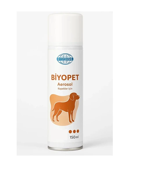 Biyopet Aerosol (Köpek) 150 Ml Köpek Yaşam Alanı Bit, Pire Ve Kene Haşere Spreyi - Resim 2
