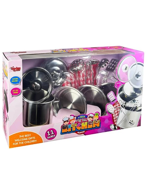 Vardem Çelik Tencere Tava Seti 11 Parça 38156