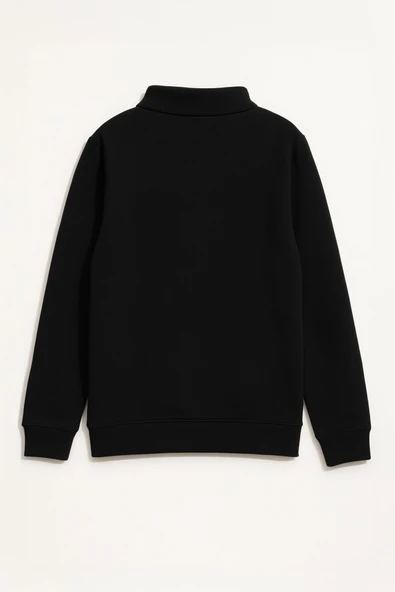 Kadın Fermuarlı İçi Polarlı Sweatshirt - 12