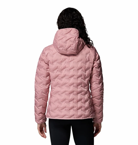 Columbia Delta Ridge™ II Down Hooded Jacket Kırmızı Kadın Outdoor Mont WK2769 - Resim 2