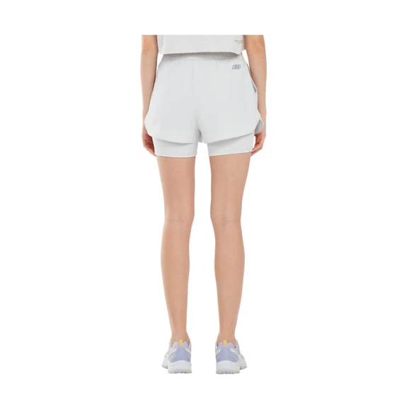 Performance Coll. W 4 Inch 2 In 1 Short Kadın Gri Şort S241144-035 - Resim 5