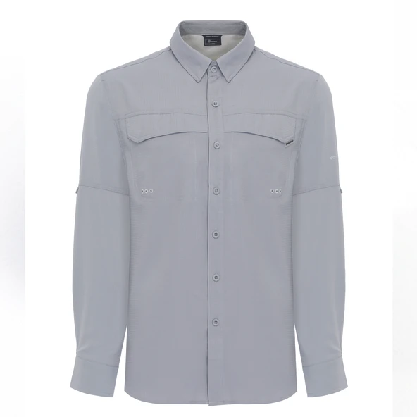 FreeCamp Novella Erkek Gömlek-GRİ - Resim 6