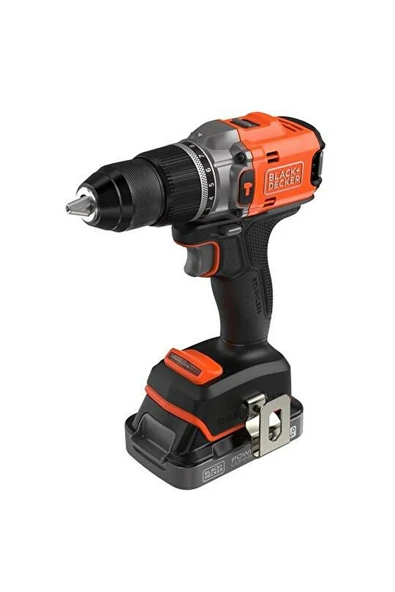 BLACK&DECKER 18V 2,0 AH KÖMÜRSÜZ DARBELİ MATKAP - Resim 2