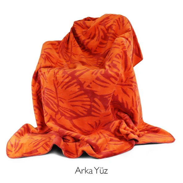 Bigghome Doğa Çift Kişilik Battaniye 200 x 220 cm - Resim 8