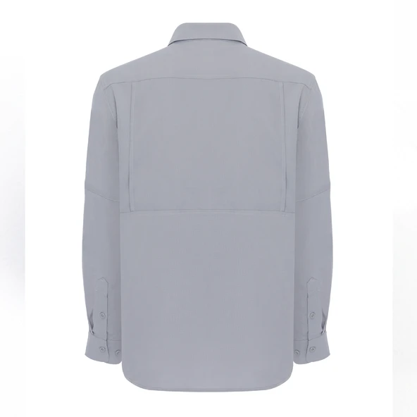 FreeCamp Novella Erkek Gömlek-GRİ - Resim 9