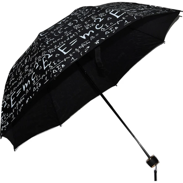 Eleven Market Matematik Formül Desenli Şemsiye Çanta Boy Şemsiye - Resim 4