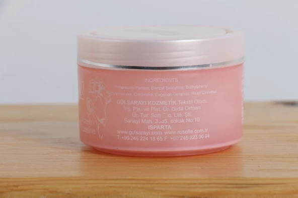 ROSELLA GÜL ÖZLÜ VAZELİN 100 ML - Resim 2