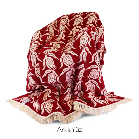 Bigghome Lalezar  Çift Kişilik Battaniye 200 x 220 cm - 8