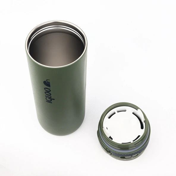 Igloo Squid Termos 600ml-HAKİ - Resim 11