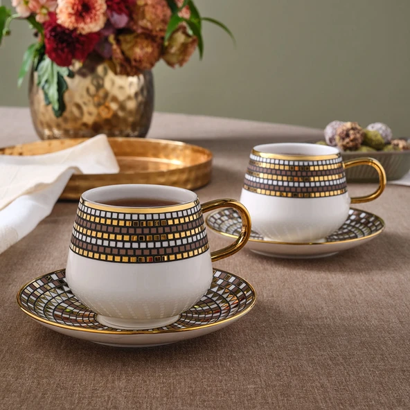 Karaca Belgin 2 Kişilik Çay Fincanı 220 Ml - Resim 3