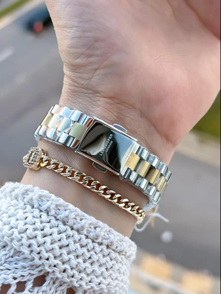 Lee Cooper Çelik Kordonlu 3 Atm Suya Dayanıklı 2 Yıl Garantili Kadın Kol Saati BC.08212.220 - Resim 3