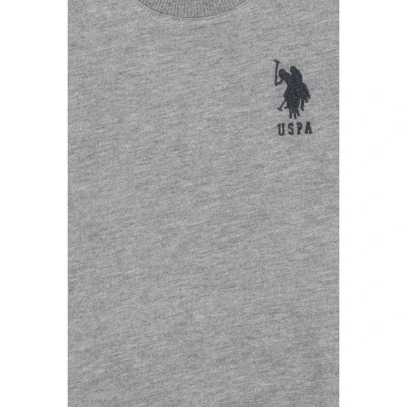 Çocuk Siyah Basic Bisiklet Yaka Sweatshirt 50269417 - Resim 11