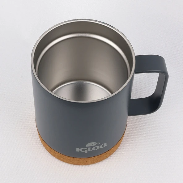 Igloo Cork Mug 350ml-FÜME - Resim 4