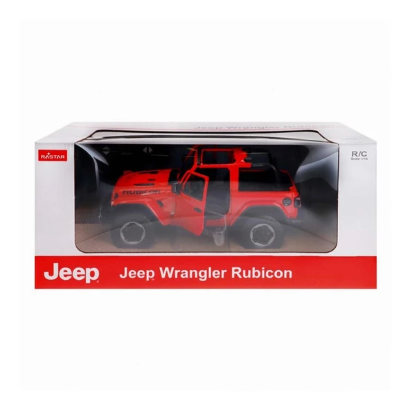 Rastar 1:14 Kumandalı Jeep Wrangler Rubicon Açılır Kapı - Resim 5