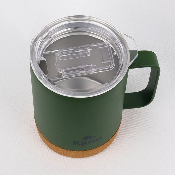 Igloo Cork Mug 350ml-HAKİ - 10