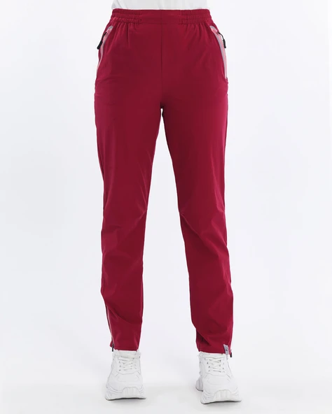 Mapamyumco Quick Dry Kadın Trekking Pantolon-BORDO - Resim 10