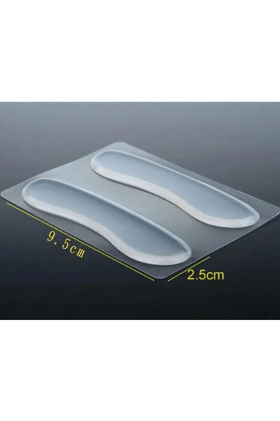 2li Ayakkabı Bot Ayak Vurma Önleyici Silikon Nasır Koruyucu Jel Bandı - Resim 5