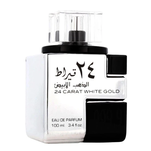 Lattafa 24 Carat White Gold EDP 100 ml Unisex Parfüm ürün görseli