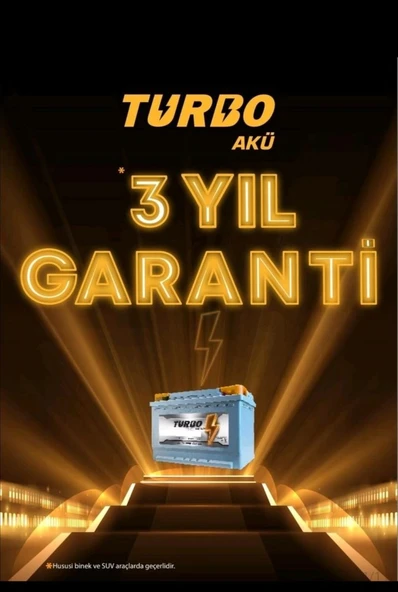 TURBO 62 AH. (60 AMPER UYUMLU) 600A (EN) (3 YIL PETLAS GARANTİLİ) (ÜRETİM TARİHİ: 2025) - 4