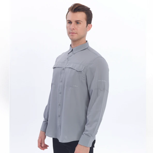 FreeCamp Novella Erkek Gömlek-GRİ - Resim 12