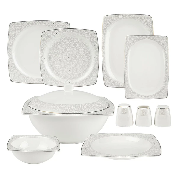 Karaca Fine Bone Mandy Yemek Takımı Yedek Parça Kare 153.03.07.6183
