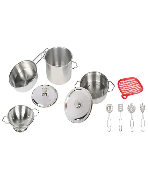 Vardem Çelik Tencere Tava Seti 11 Parça 38156 - 2