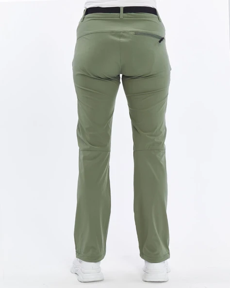 Mapamyumco Quick Dry Kadın Trekking Pantolon-YEŞİL - Resim 6
