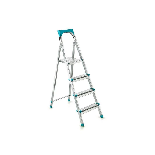 3+1BASAMAKLI METAL MERDİVEN Y: 82CM - 120KG.TAŞIMA KAPASİTESİ (5284) ürün görseli