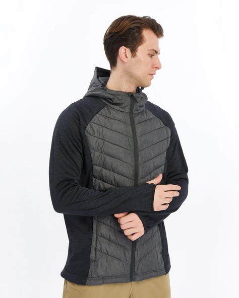 Mapamyumco Erkek Hybrid Ceket-SİYAH - Resim 3