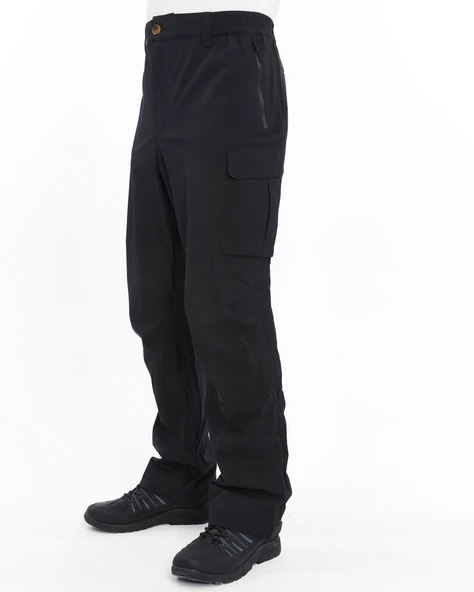 Mapamyumco Waterproof Erkek Trekking Pantolon-SİYAH - Resim 3