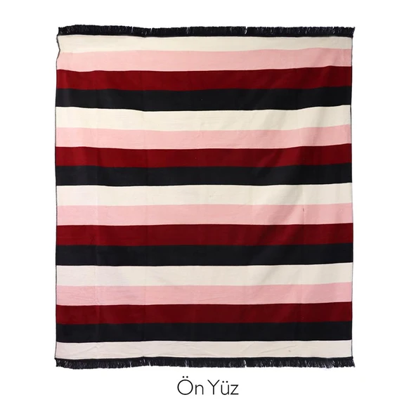 Bigghome Ritim Çift Kişilik Battaniye 200 x 220 cm - 3