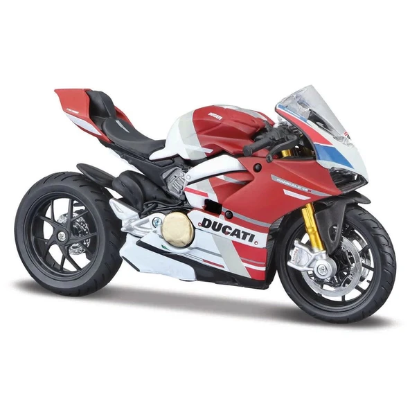 Maisto Ducati Panigale V4 S Corse Model Motosiklet 1/18 - Resim 2