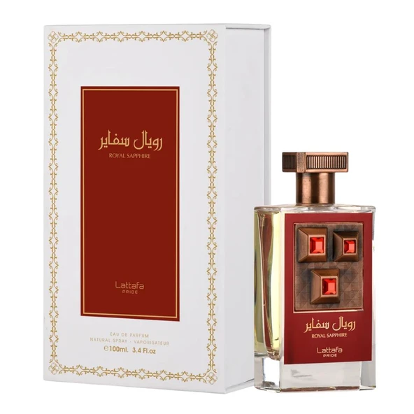 Lattafa Royal Sapphire EDP 100 ml Unisex Parfüm - Resim 2