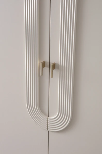 Gardırop, Megan 4 Kapaklı Dolap - Resim 4