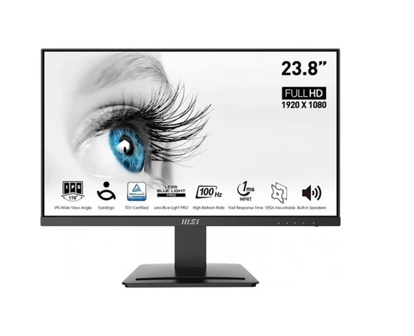 Msi 23.8" Pro MP243X 1920x1080 1ms 100Hz IPS Anti-Glare Full HD Monitör ürün görseli