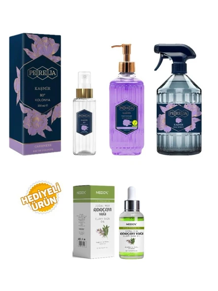 Pereja Kaşmir 4'lü Set ürün görseli 1